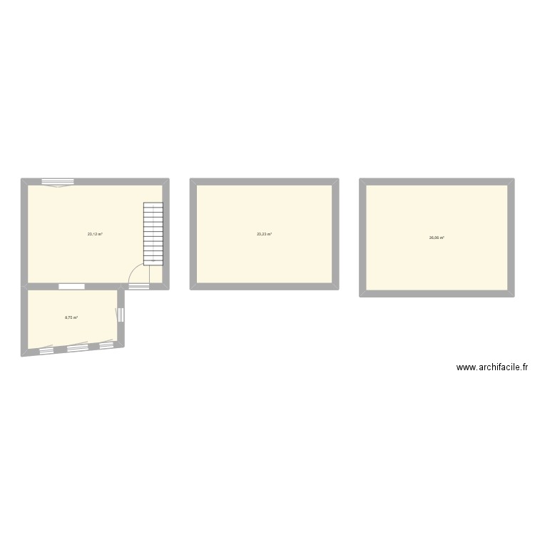 clemenceau. Plan de 0 pièce et 0 m2