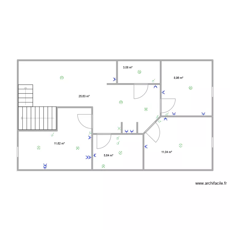 vanessa 2. Plan de 6 et 66 m² vanessa 2. Plan de 6 et 66 m²