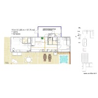 2 containers MRU SUR MESURE