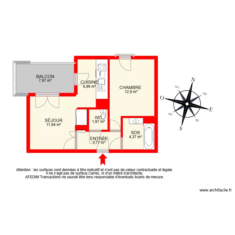 BI 33460. Plan de 12 et 65 m² BI 33460. Plan de 12 et 65 m²