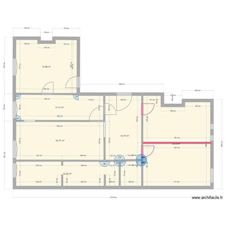 bureau Venture. Plan de 0 pièce et 0 m2