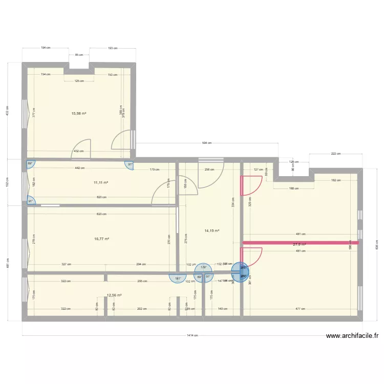 bureau Venture. Plan de 