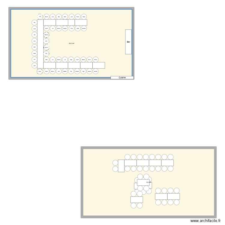 Plan de table anniv . Plan de 0 pièce et 0 m2