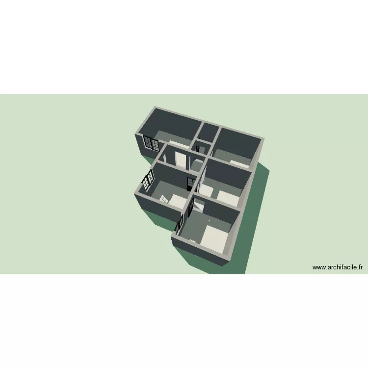RCOUBA. Plan de 7 et 52 m² RCOUBA. Plan de 7 et 52 m²