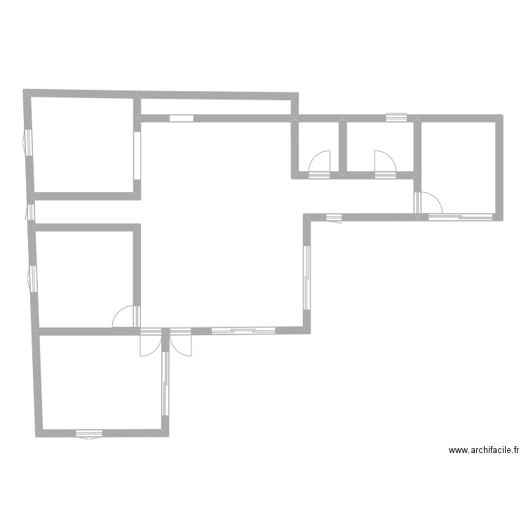 Maison. Plan de 0 pièce et 0 m2