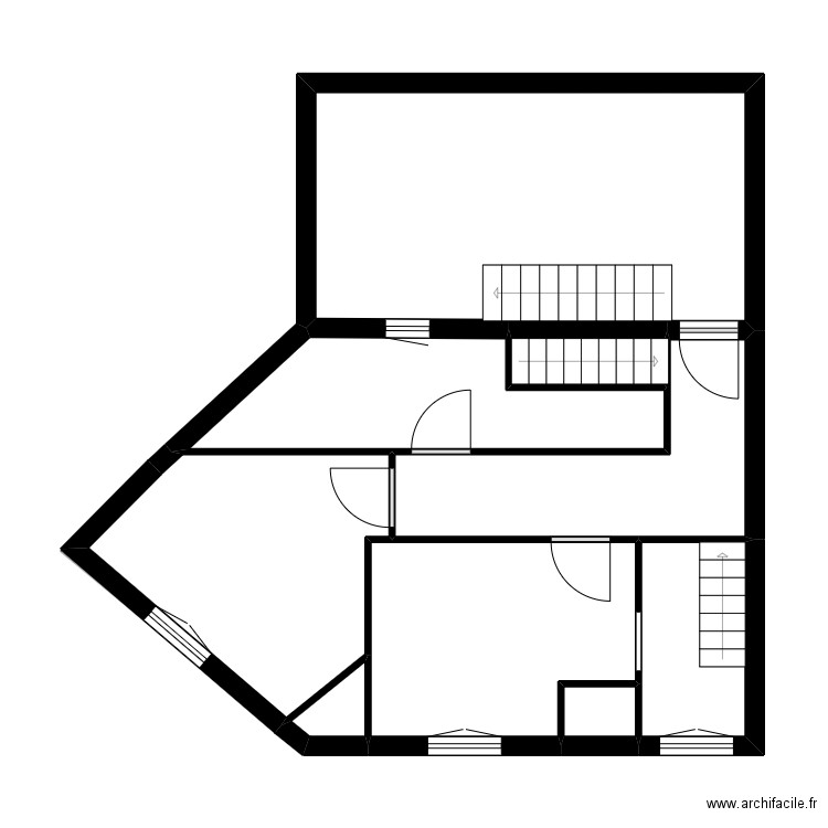 690 CHAMBON. Plan de 14 pièces et 157 m2