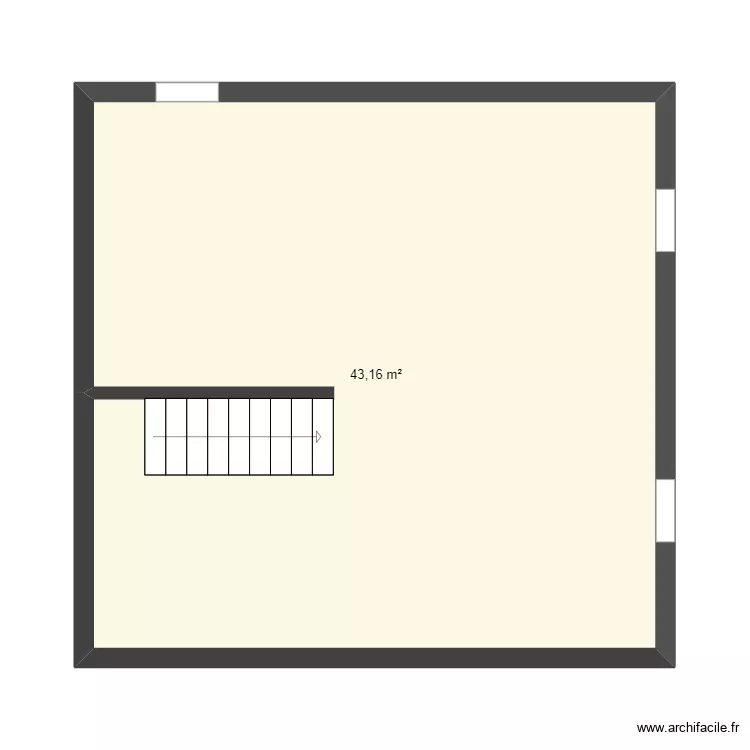 sous sol sans les accessoire. Plan de sous sol sans les accessoire. Plan de