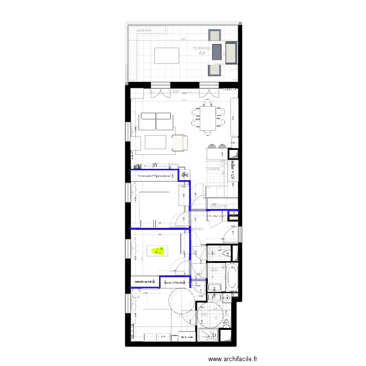 plan final public3. Plan de 14 pièces et 109 m2