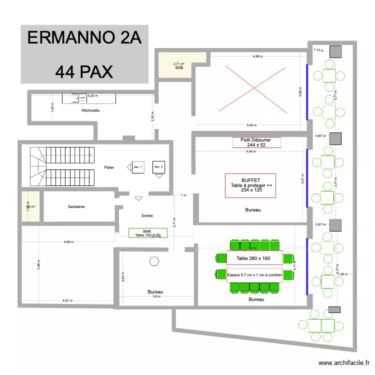 Eranno 2A. Plan de 