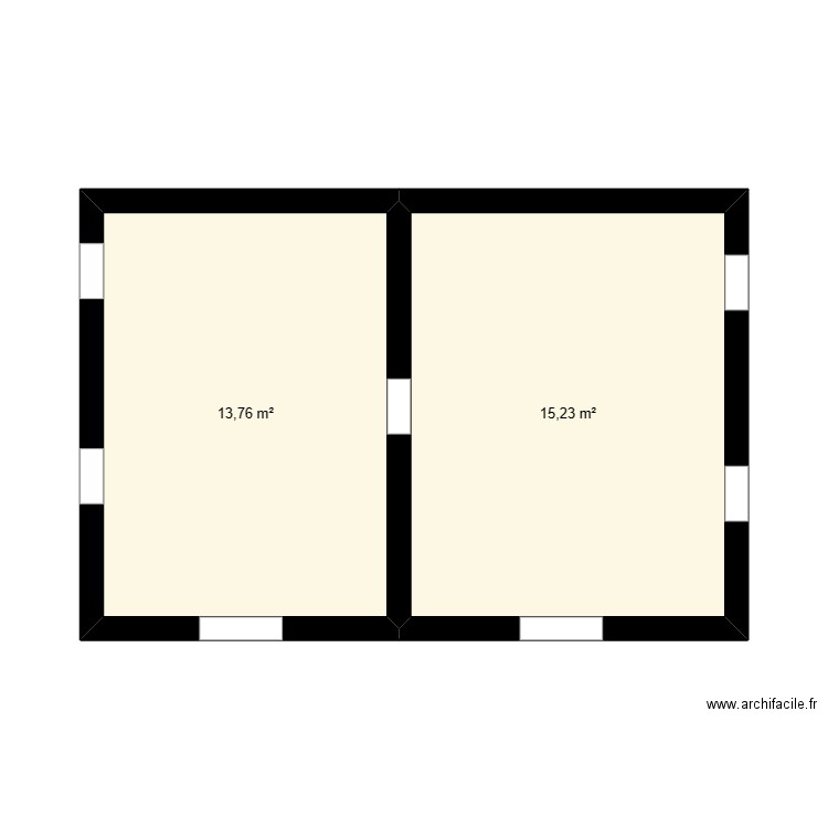 Bureau et magasin. Plan de 0 pièce et 0 m2