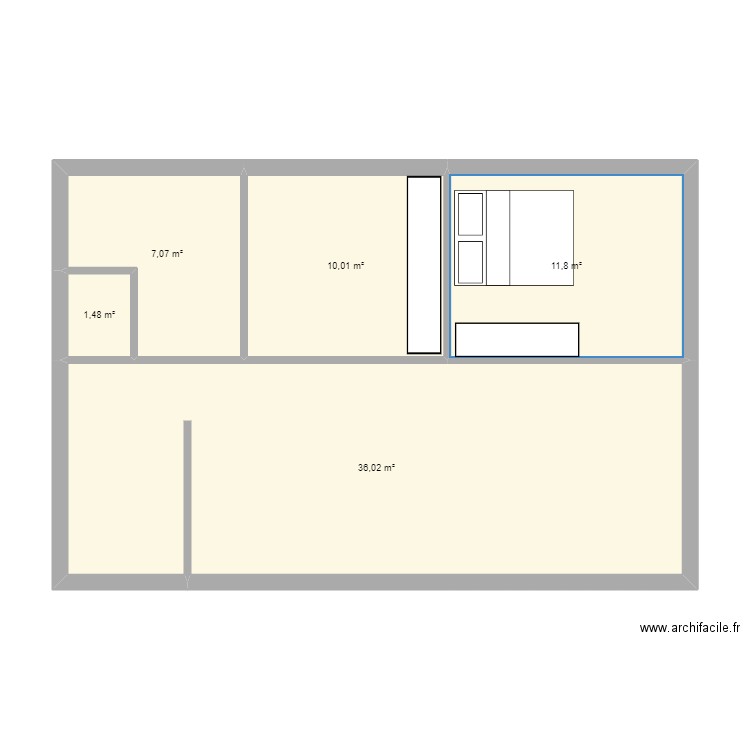 maison. Plan de 0 pièce et 0 m2