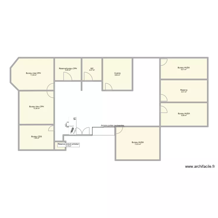 cph_malakoff. Plan de 11 et 91 m² cph_malakoff. Plan de 11 et 91 m²