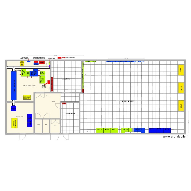 MCS 2 CHAUDRON Mise en Place New DPH 1 & 2 - New Version. Plan de 0 pièce et 0 m2