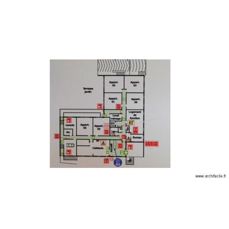 DTG-Plan-RDC. Plan de 0 pièce et 0 m2