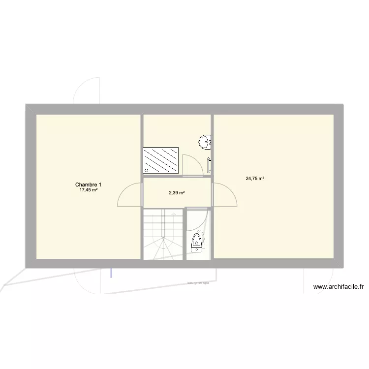Gîte 2 EVAC. Plan de Gîte 2 EVAC. Plan de