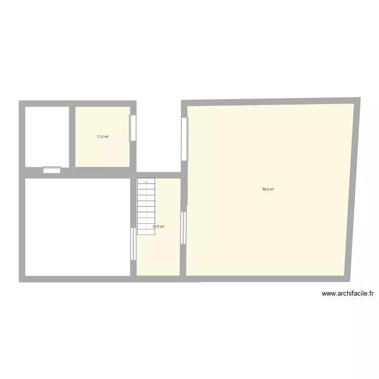 Chambery 2. Plan de 3 et 75 m² Chambery 2. Plan de 3 et 75 m²