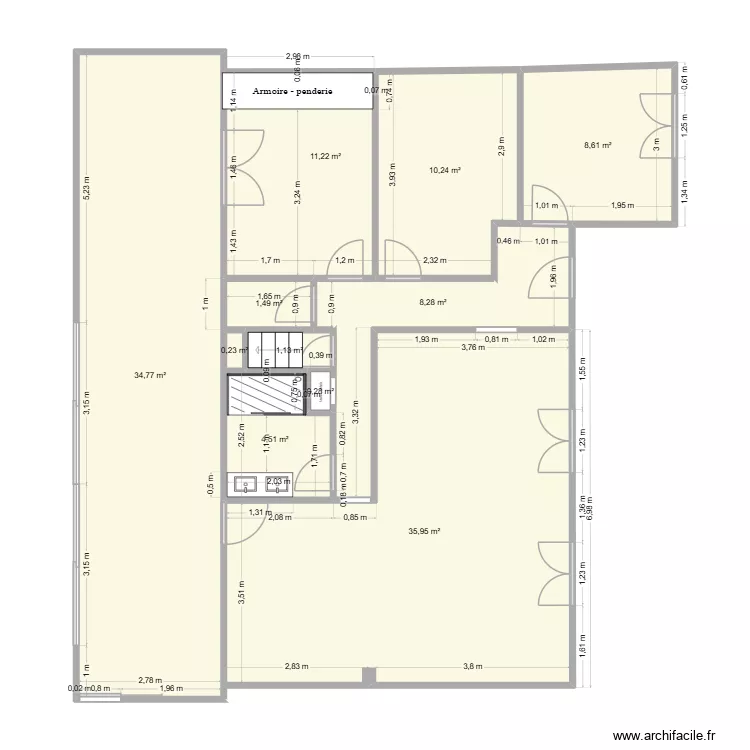 maxime rdc. Plan de 11 Pièces et 117 m² maxime rdc. Plan de 11 Pièces et 117 m²