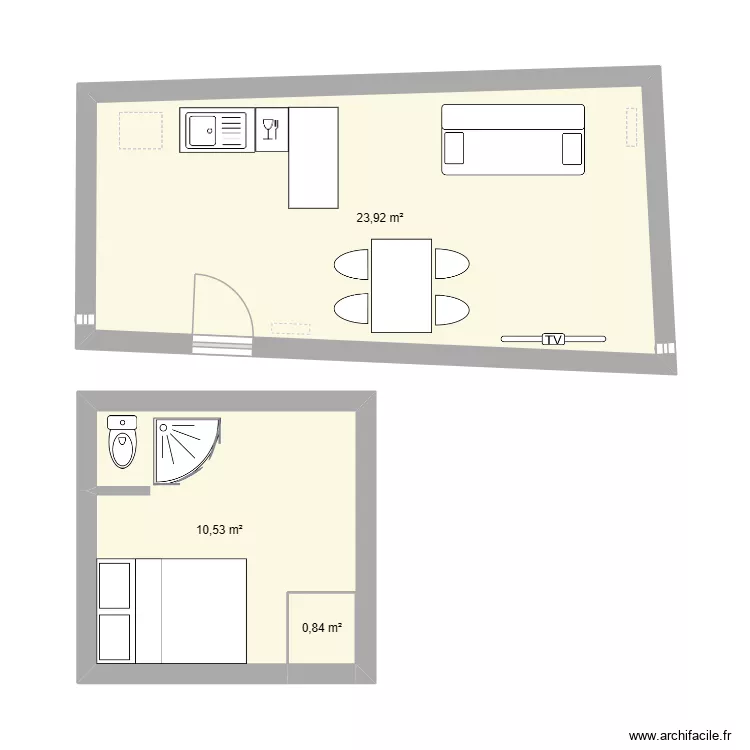 réno2. Plan de 3 et 35 m² réno2. Plan de 3 et 35 m²