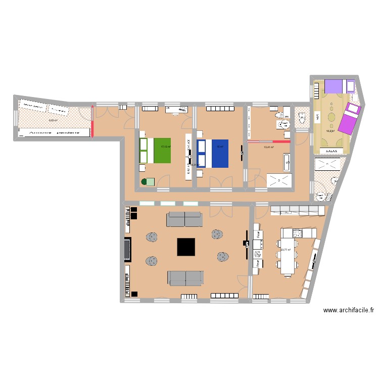 46 SADA 12. Plan de 0 pièce et 0 m2