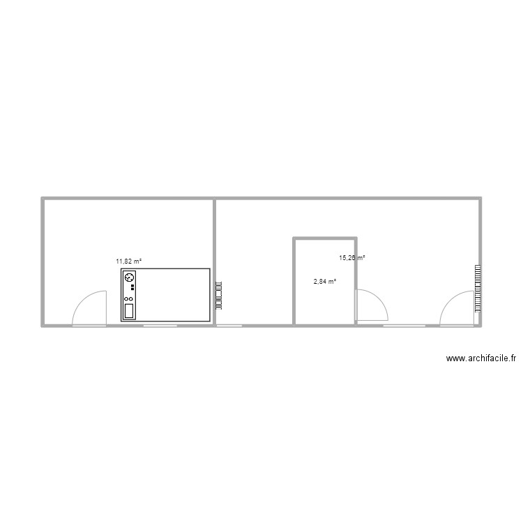 S de Bain BEN. Plan de 0 pièce et 0 m2