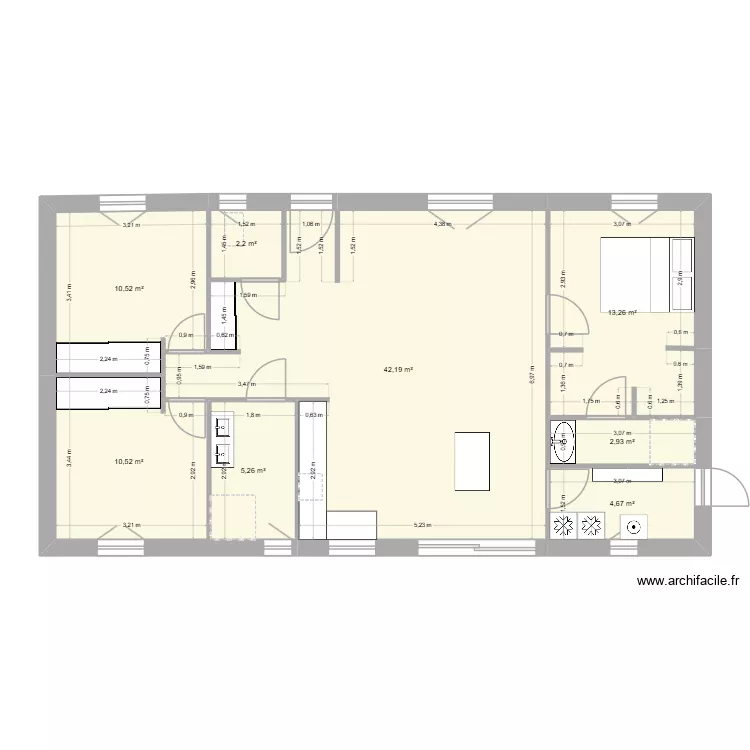 Plan location. Plan de 8 et 92 m² Plan location. Plan de 8 et 92 m²
