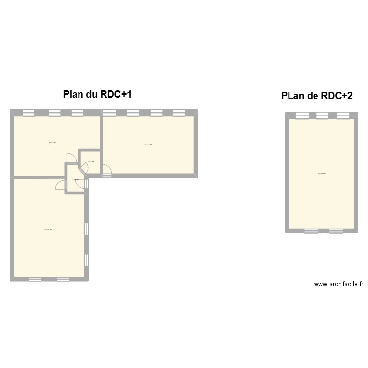 16 Cours Tolstoï, Villeurbanne, France. Plan de 6 pièces et 172 m2