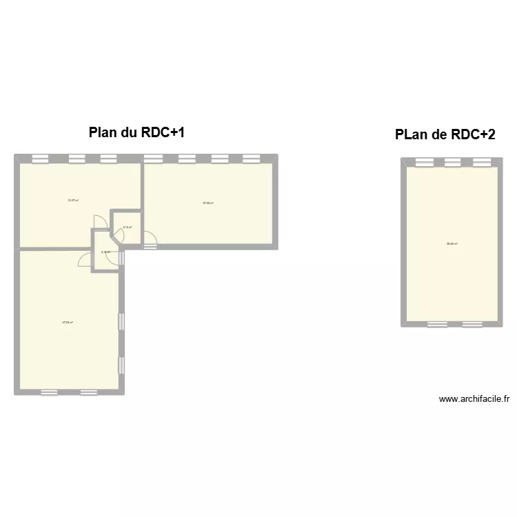 16 Cours Tolsto&iuml;, Villeurbanne, France. Plan de 