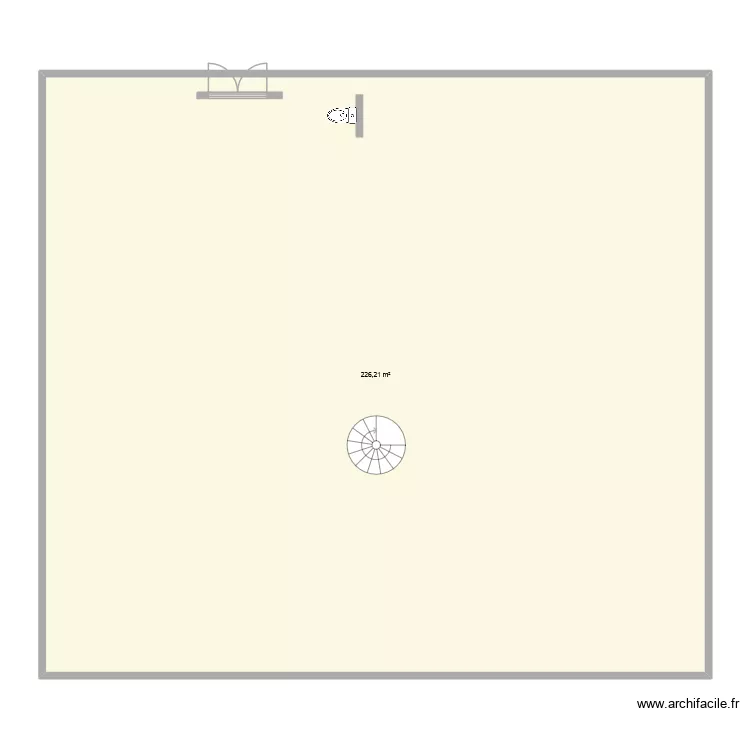 metre carre du bas. Plan de 