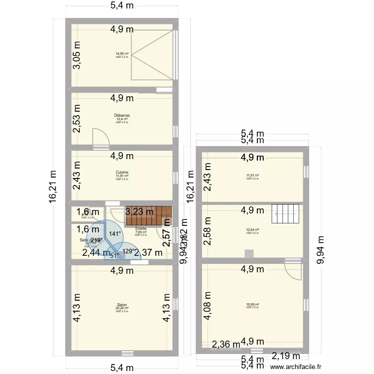 TATA. Plan de 10 et 116 m² TATA. Plan de 10 et 116 m²