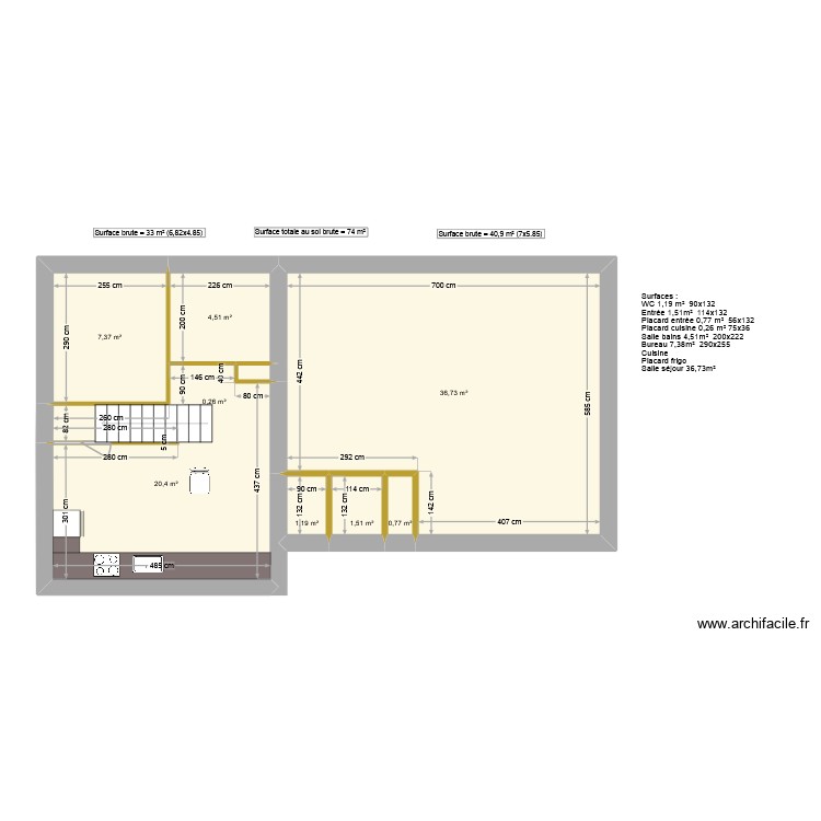 Talmont 2. Plan de 0 pièce et 0 m2