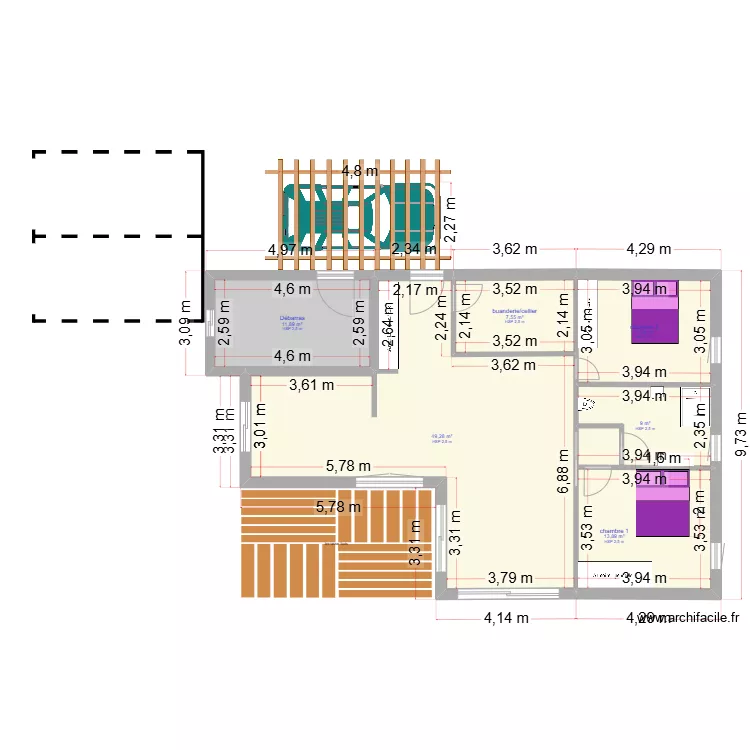 derni&egrave;re version L. Plan de 