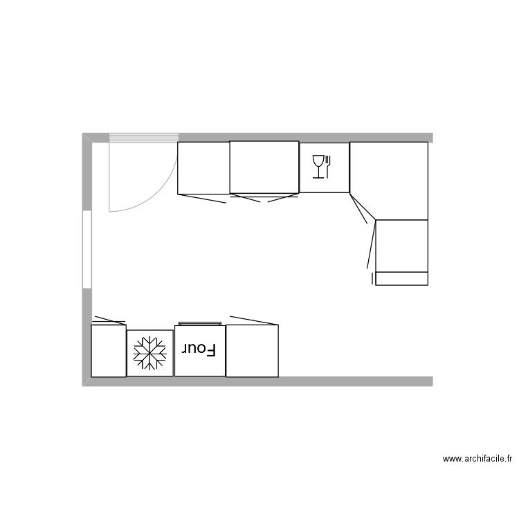 cuisine temple etage 2. Plan de 0 pièce et 0 m2