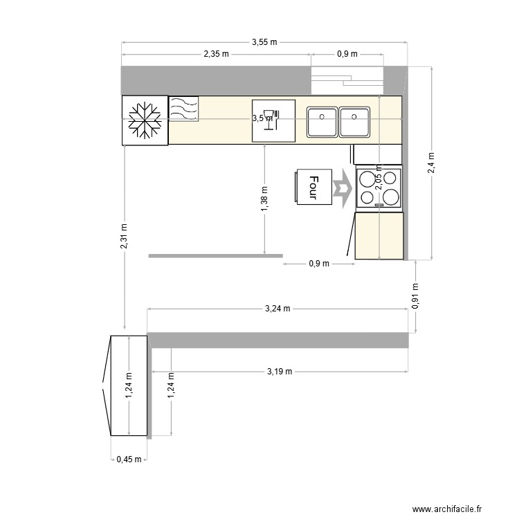 CUISINE rev5. Plan de 0 pièce et 0 m2