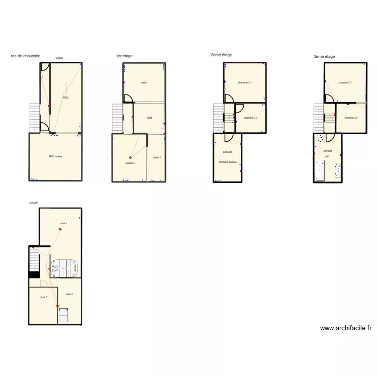 grignoux. Plan de 15 et 176 m² grignoux. Plan de 15 et 176 m²