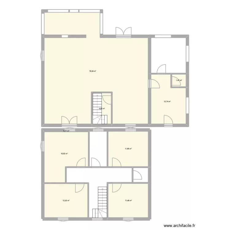 DANI. Plan de 9 Pièces et 150 m² DANI. Plan de 9 Pièces et 150 m²