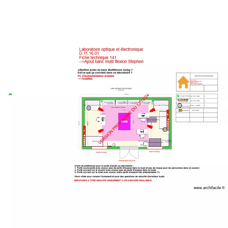Fiche141-labo &eacute;lectronique optique V 5 f&eacute;vrier 2025. Plan de 