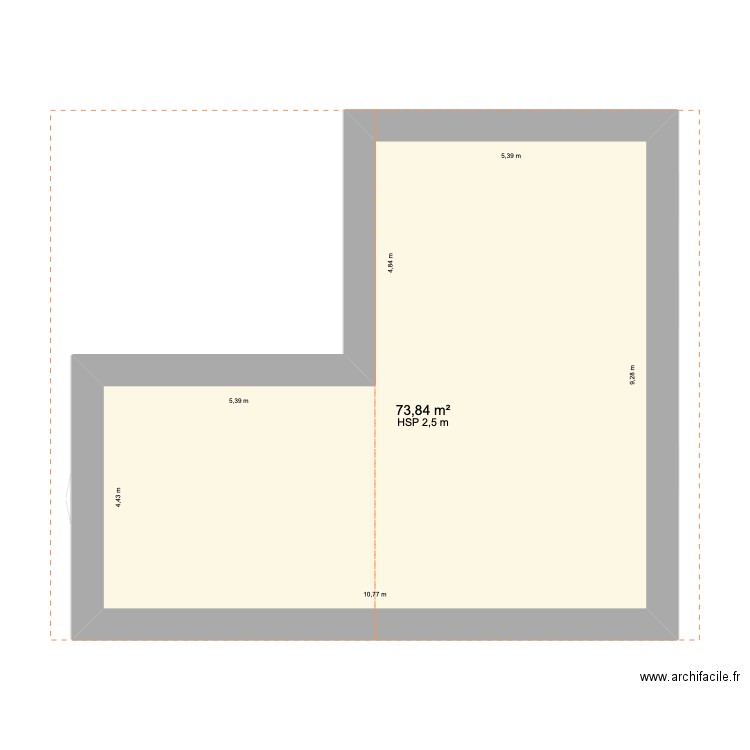 ARSONVAL. Plan de 17 pièces et 351 m2
