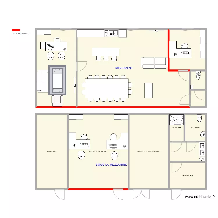 entrepot 91. Plan de entrepot 91. Plan de