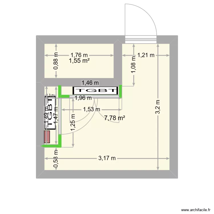victorm. Plan de 2 et 9 m² victorm. Plan de 2 et 9 m²