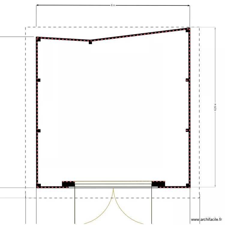 PETIT - PLAN DE MASSE ET TOITURE. Plan de 
