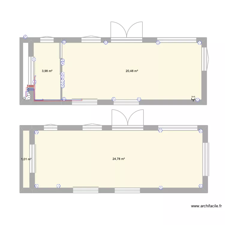 Ma Tiny. Plan de 4  et 50 m²