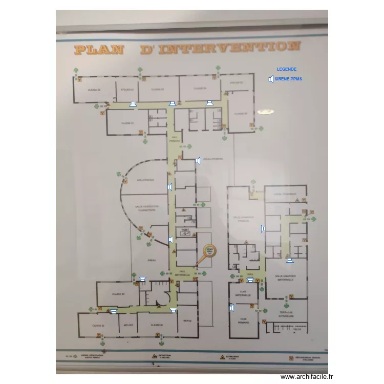 Croix de l olivier PPMS. Plan de 