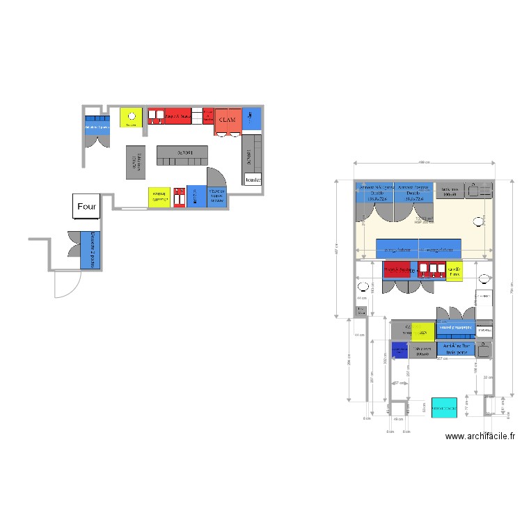 plan beni hamo. Plan de 1 pièce et 13 m2