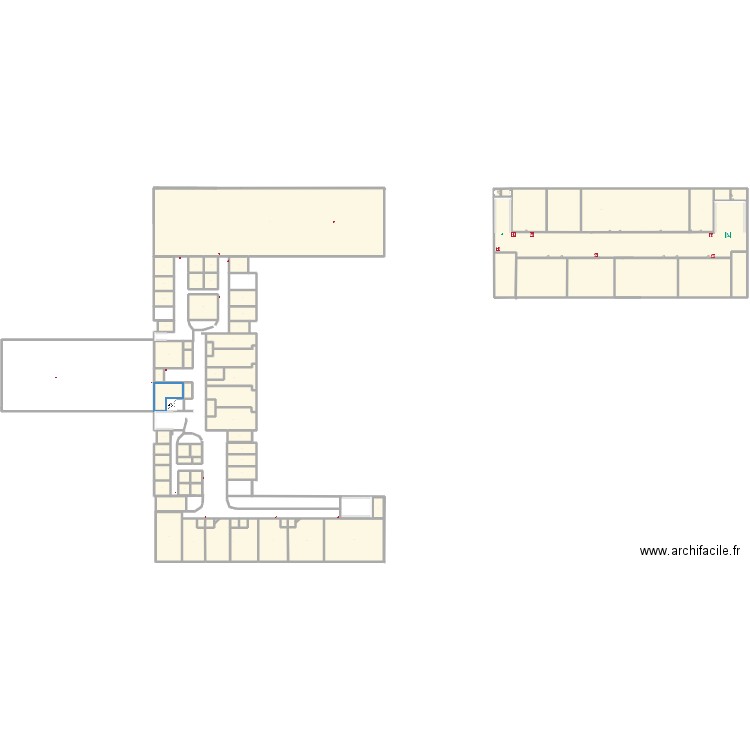 lycée sainte famille 3eme. Plan de 62 pièces et 5120 m2