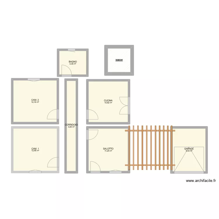 SANDRA 3. Plan de 