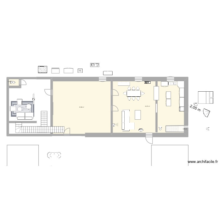 Domaine de grave (Christophe) 1. Plan de 0 pièce et 0 m2