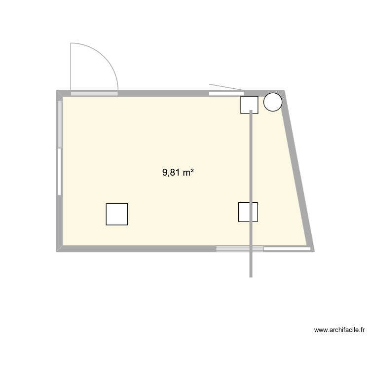 veranda. Plan de 0 pièce et 0 m2