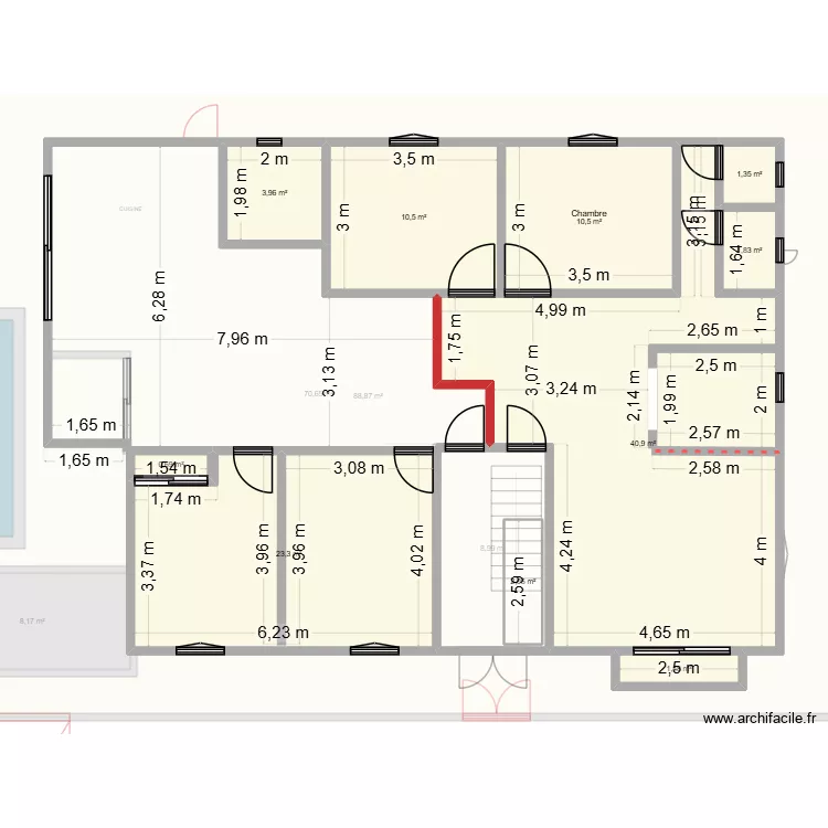 SANS GARDWreel1. Plan de 22  et 508 m²