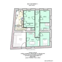 RDC B&acirc;timent 1 + am&eacute;nagement T4 l&eacute;ger