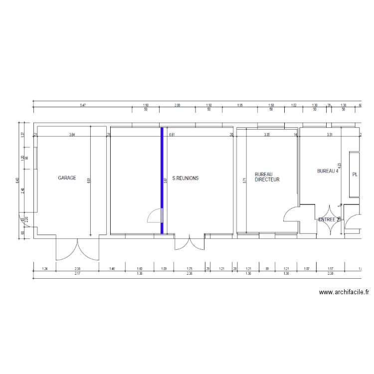 plan PTM. Plan de 0 pièce et 0 m2